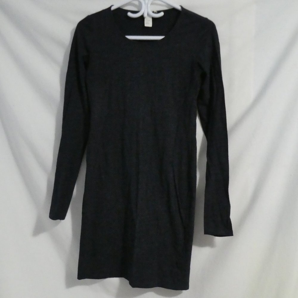 H&M Basic, size small, knit tunic long sleeve sweater dress, BNWOT